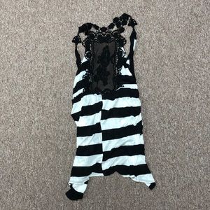 Striped kimono